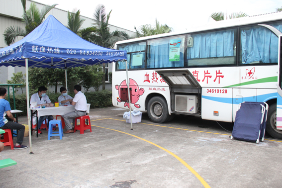 开云手机入口员工参加无偿献血活动，用爱心为生命加油